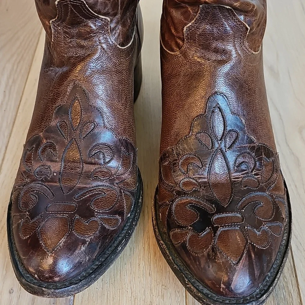 Women's Johnny Ringo Puma Brown 15" Boots JRS806-14 Womens 8.5 - Picture 8 of 15